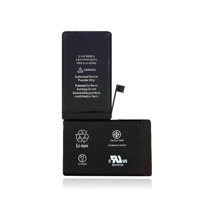 بطارية بديلة من نوع OEM 1500mAh بطارية قابلة لإعادة الشحن من نوع Li Ion لتغيير بطارية ايفون اكس